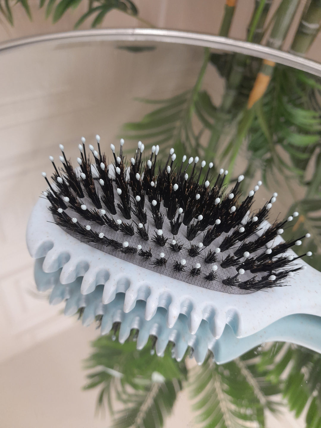 Curl Defining/Styling Hairbrush Pale Blue