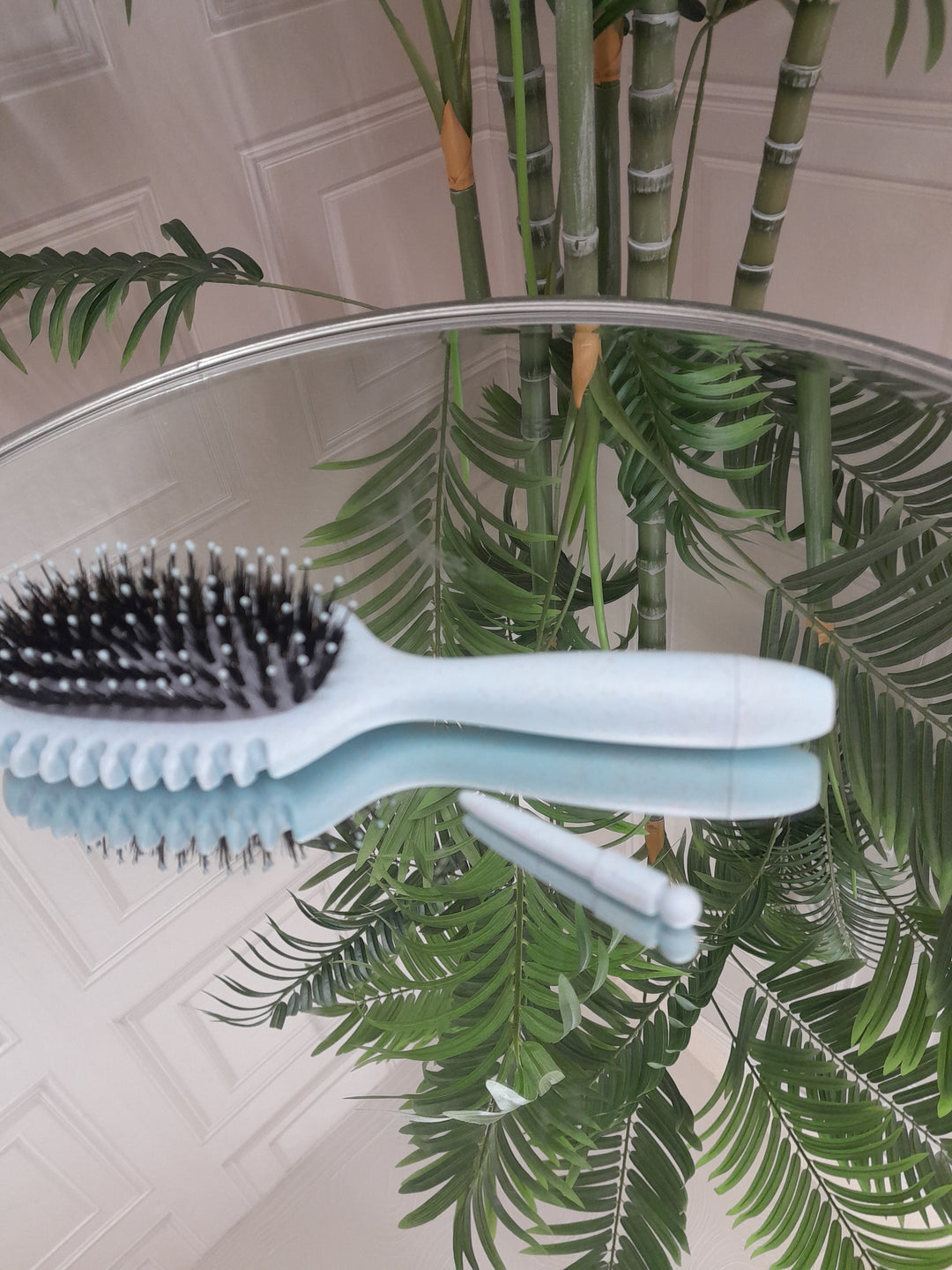Curl Defining/Styling Hairbrush Pale Blue