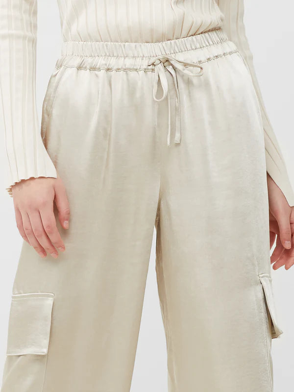 French Connection Silver Lining Chloetta Recycled Cargo Trousers