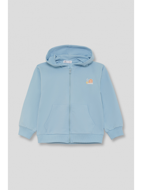 Street Monkey Blue Groovy Vibes Zip Up Hoodie